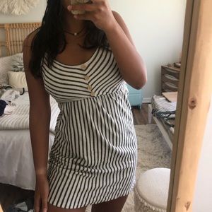 Stripped summer dress
